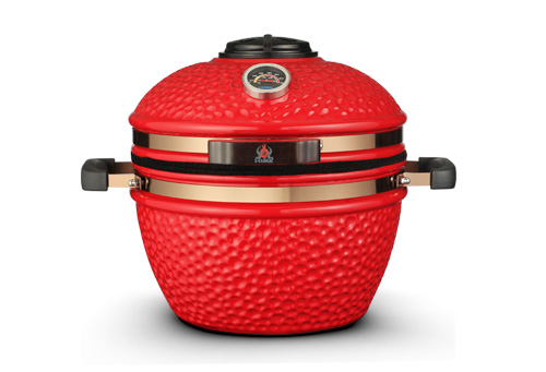 13inch HJMK miniature ceramic heating grill red